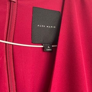 Long red jumpsuit. No wear or tear.  Worn once.